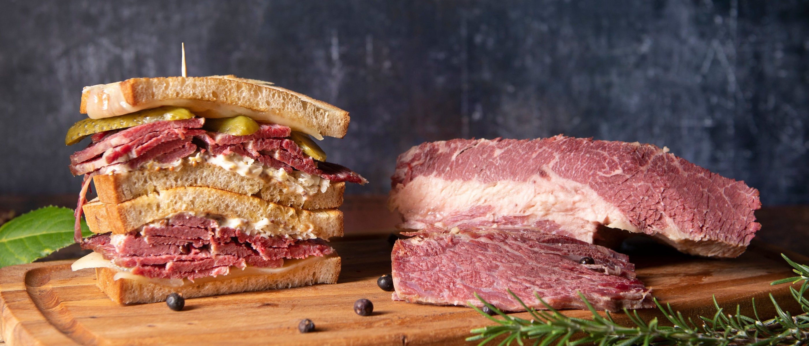 Halal Salt Beef available for home and restaurant use